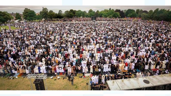 Rekordowa liczba muzułmanów świętowała w Birmingham zakończenie ramadanu