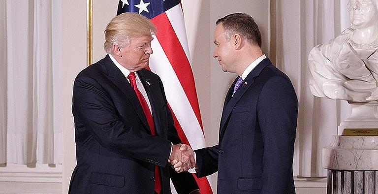 Donald Trump w Polsce: Polska to wielki przyjaciel Stanów Zjednoczonych