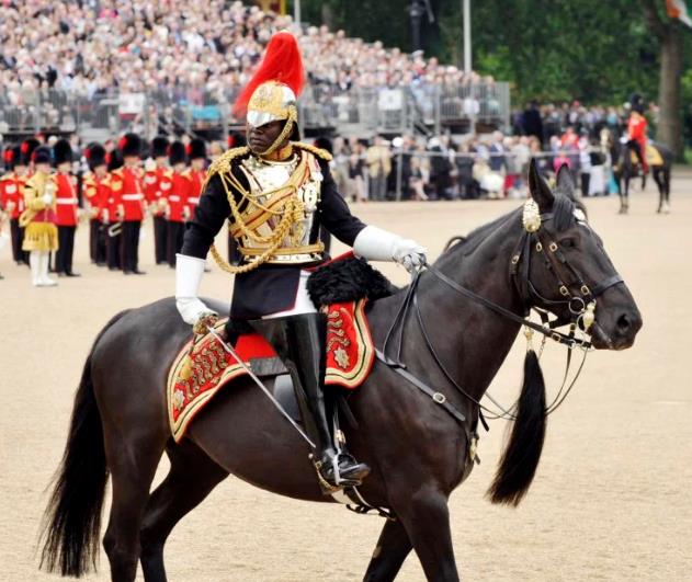 Pierwszy w historii czarnoskóry asystent królowej do wspierania jej podczas oficjalnych wydarzeń