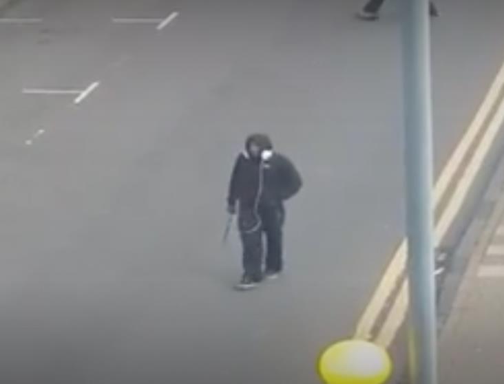 Wymachiwał maczetą na ulicy w Birmingham