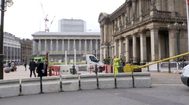 Betonowe słupki zabezpieczą Frankfurt Christmas Market w Birmingham