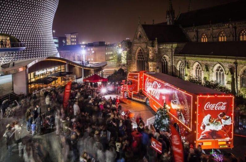 Świąteczna ciężarówka Coca-Coli w tym roku ominie Birmingham. Sprawdź, gdzie można ją zobaczyć
