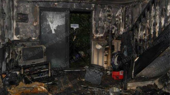 56-letni mężczyzna zmarł, bo ktoś podpalił w jego domu ogromną paczkę z fajerwerkami