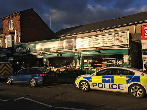 Dzięki pożarowi w supermarkecie w Lozells odkryto plantację marihuany