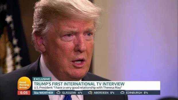 Donald Trump przeprasza za publikowanie wpisów Britain First