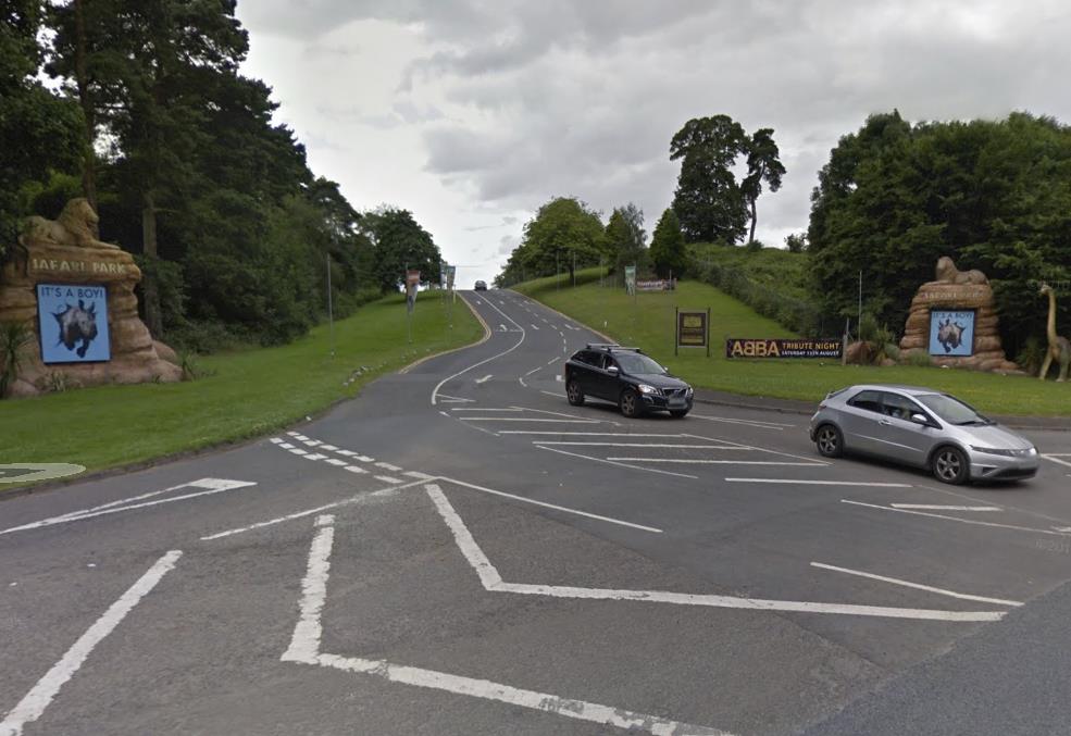 Śmiertelny wypadek w pobliżu West Midland Safari Park