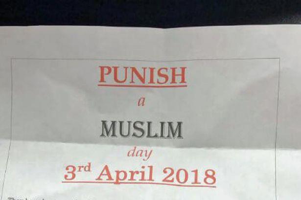 Policja prowadzi dochodzenie na temat listów nawołujących do „ukarania muzułmanów”