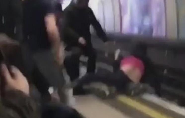 Dwóch pijanych Polaków spadło na tory, pod nadjeżdżający pociąg