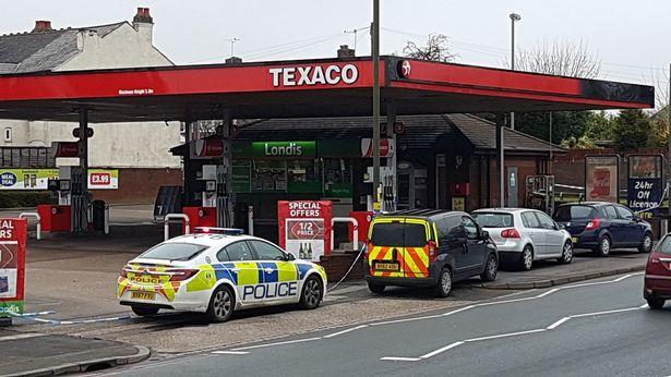 Strzelanina na stacji benzynowej Texaco w Yardley