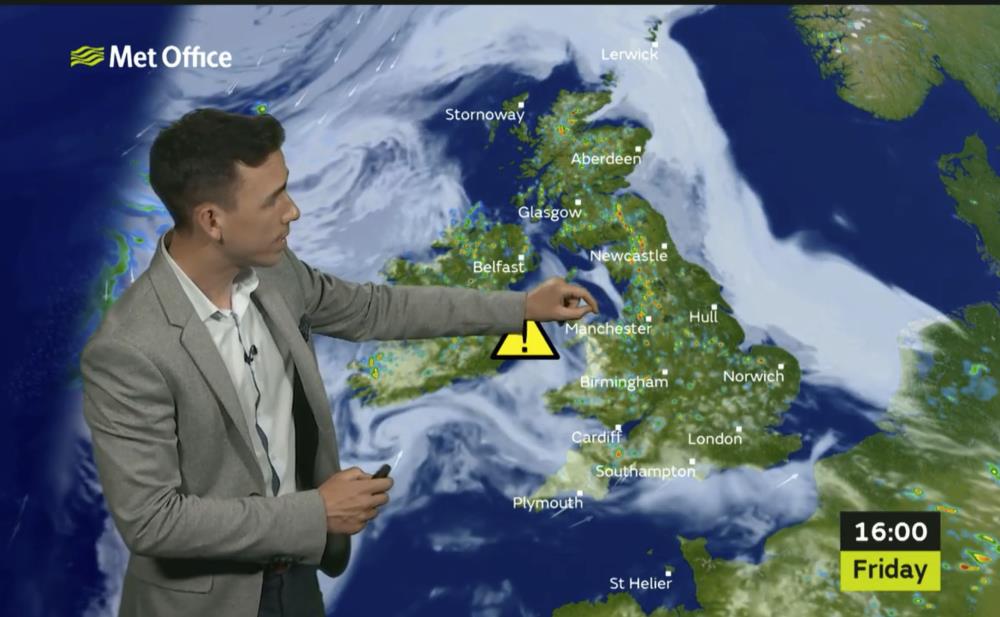 Cisza przed burzą?  Bursztynowe ostrzeżenie Met Office