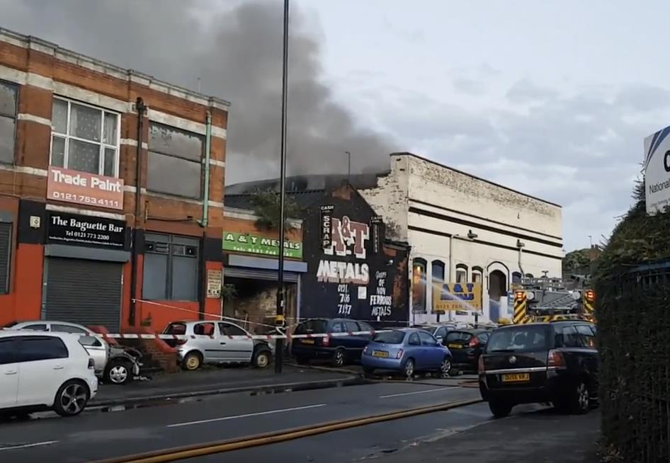 Pożar w Bordesley Green