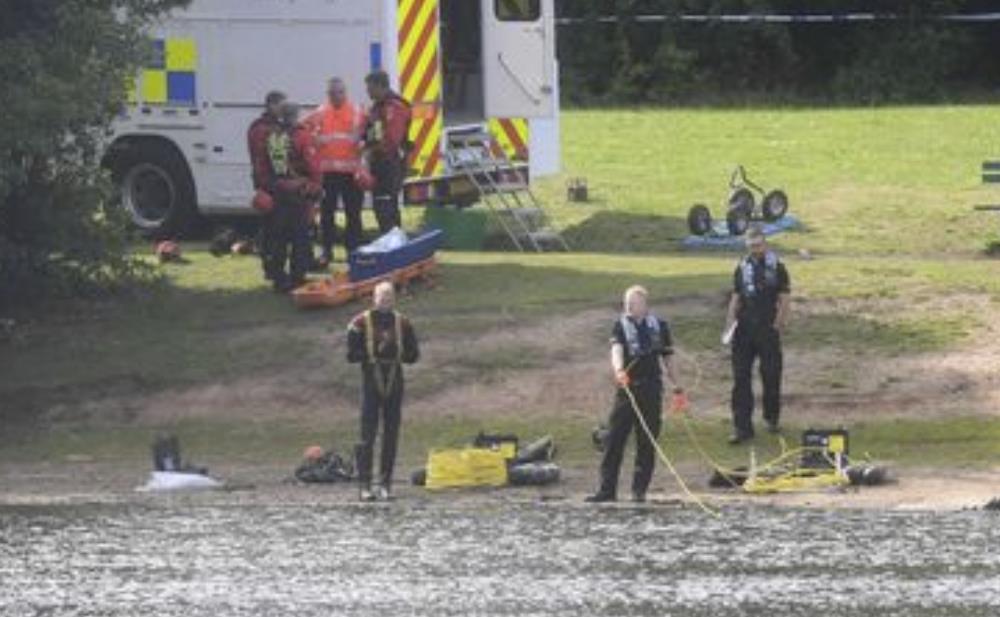 Ciało mężczyzny wydobyte z jeziora w Birmingham