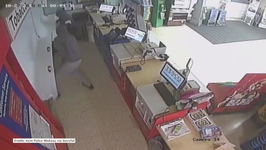 Policja w Kent złapała włamywacza dzięki... skarpetce