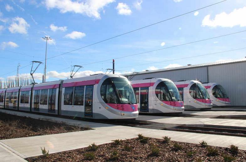 Nowe tramwaje Midland Metro w Wolverhampton