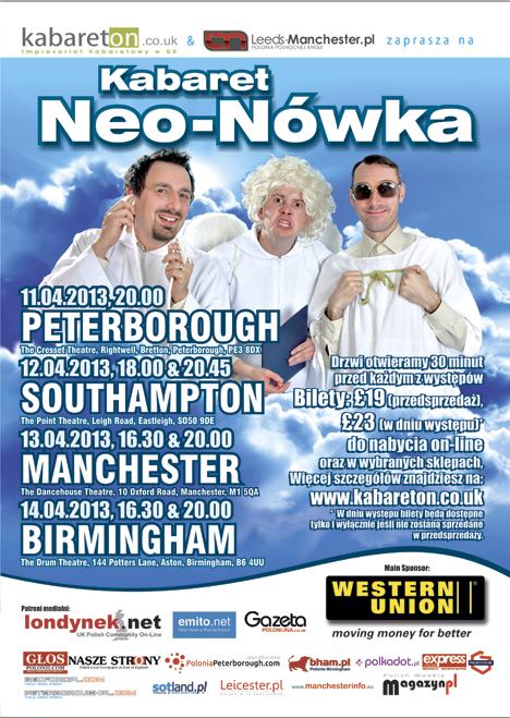 Kabaret Neo-Nówka w Anglii!