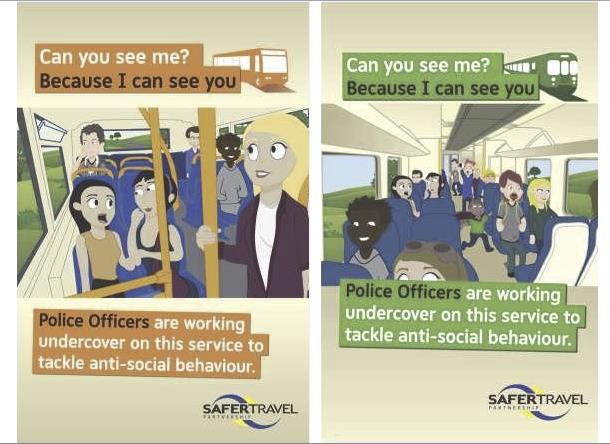 Policjanci dbają o porządek w autobusach i pociągach