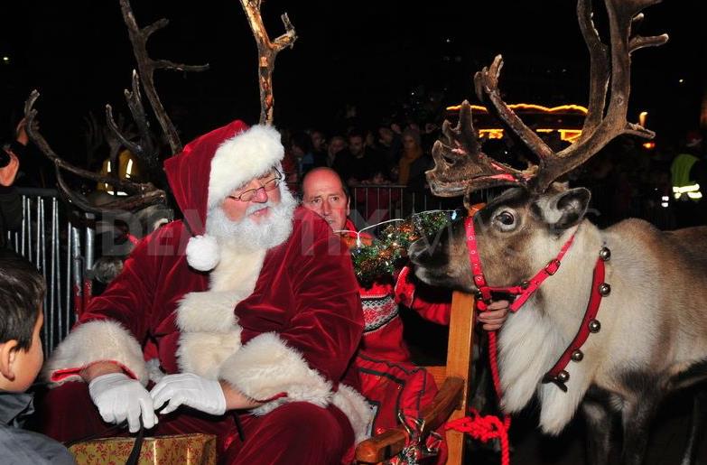 Parada świąteczna w Birmingham