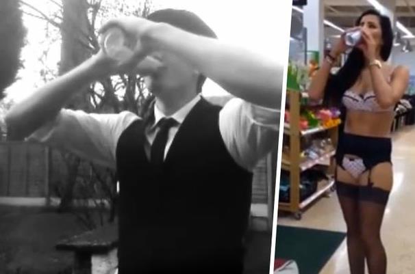 Video: Studenci z Birmingham też grają w NekNomination